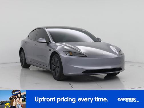 Silver 2025 Tesla Model 3 Long Range