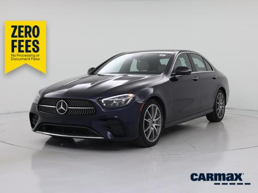 Blue 2021 Mercedes-Benz E-Class