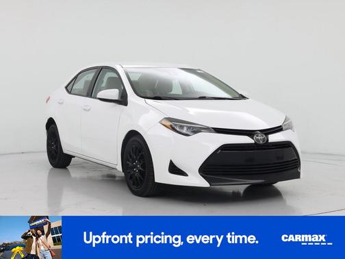 White 2019 Toyota Corolla LE