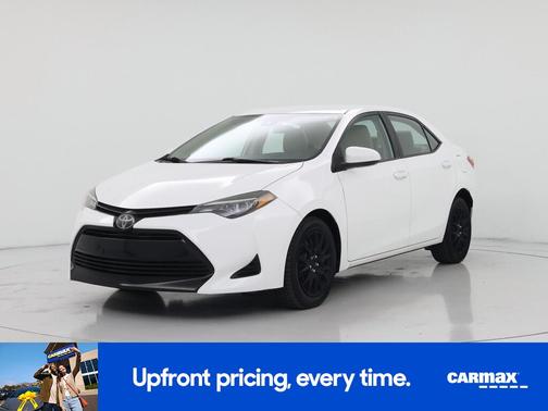 White 2019 Toyota Corolla LE