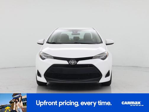 White 2019 Toyota Corolla LE