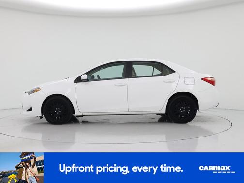 White 2019 Toyota Corolla LE