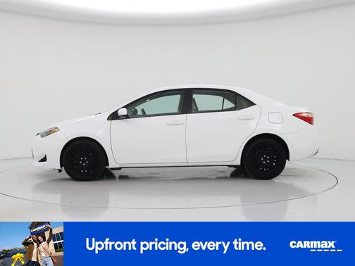White 2019 Toyota Corolla LE