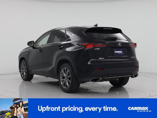 Black 2018 Lexus NX 300 F-Sport