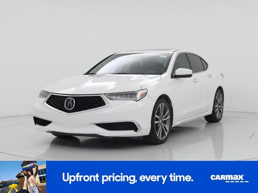White 2020 Acura TLX Technology