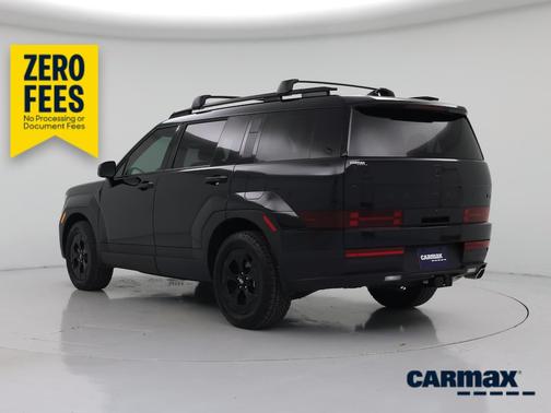 Black 2025 Hyundai SANTA FE XRT