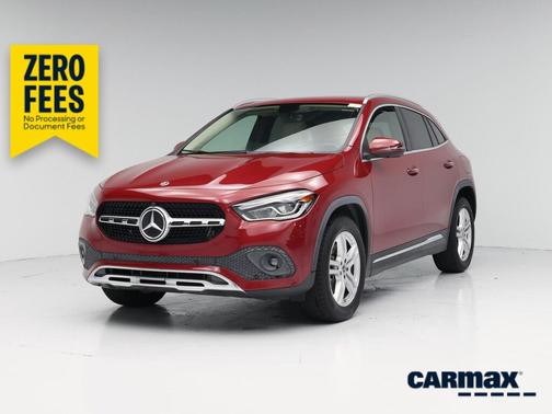 Red 2022 Mercedes-Benz GLA 250
