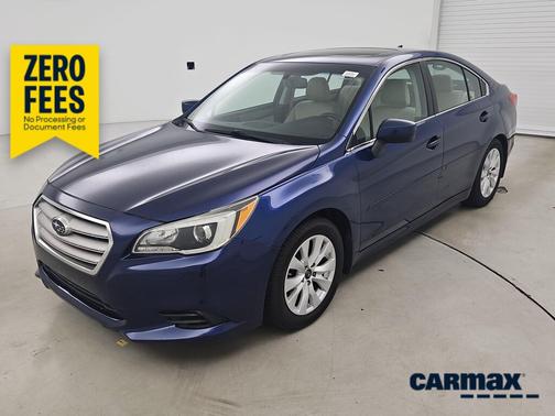 Blue 2016 Subaru Legacy 2.5I Premium