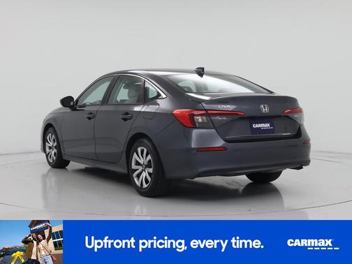 Gray 2023 Honda Civic LX