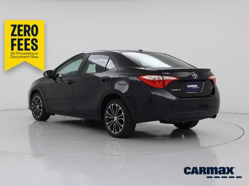 Black 2016 Toyota Corolla S Plus