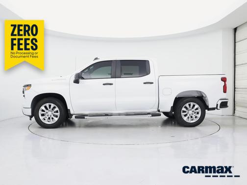 White 2022 Chevrolet Silverado 1500 Custom