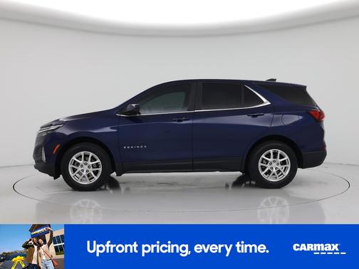 Blue 2022 Chevrolet Equinox LT