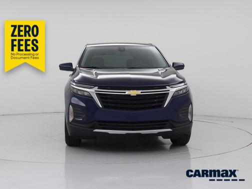 Blue 2022 Chevrolet Equinox LT
