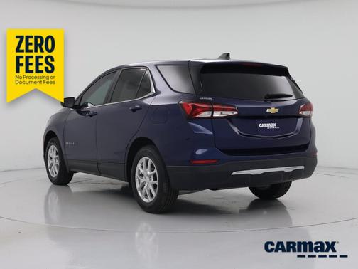 Blue 2022 Chevrolet Equinox LT