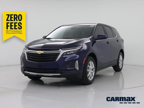 Blue 2022 Chevrolet Equinox LT