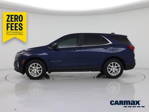 Blue 2022 Chevrolet Equinox LT