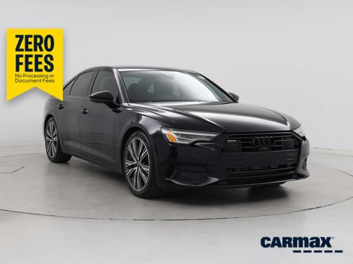Black 2021 Audi A6 Premium Plus