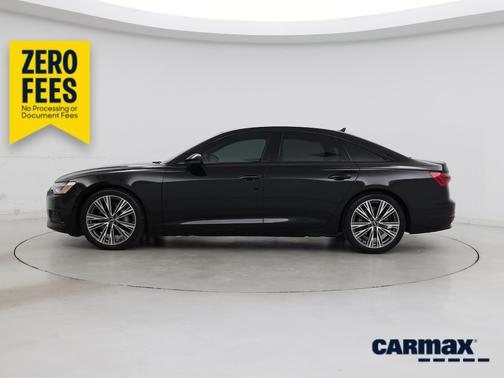 Black 2021 Audi A6 Premium Plus