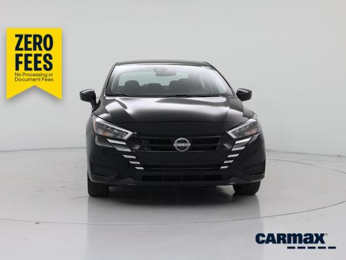 Black 2025 Nissan Versa SV