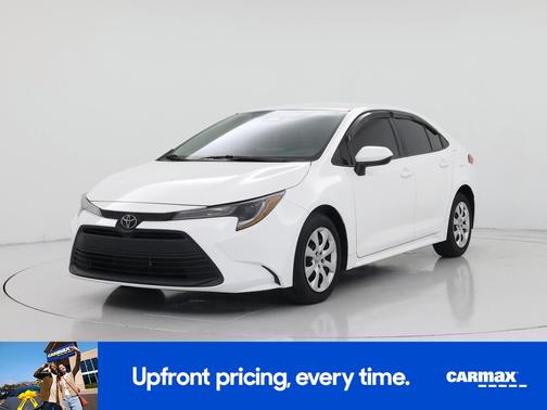 White 2023 Toyota Corolla LE