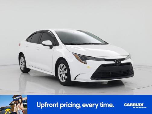White 2023 Toyota Corolla LE