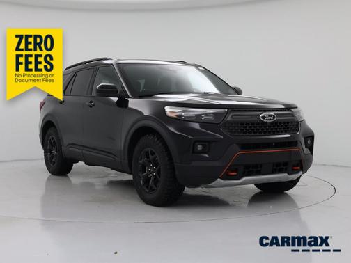 Black 2022 Ford Explorer Timberline