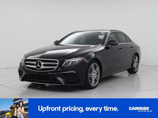 Black 2017 Mercedes-Benz E-Class