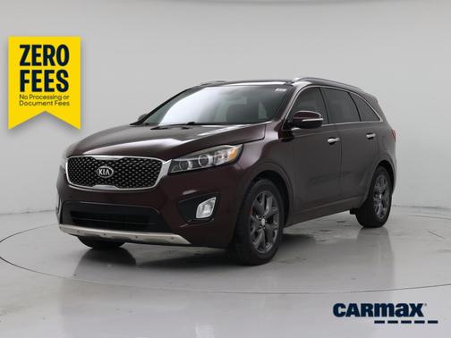 Burgundy 2017 Kia Sorento SX