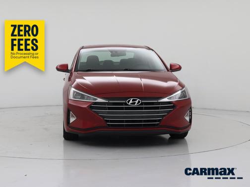 Red 2020 Hyundai ELANTRA SEL