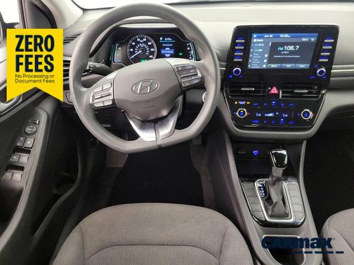 White 2020 Hyundai IONIQ Hybrid Blue