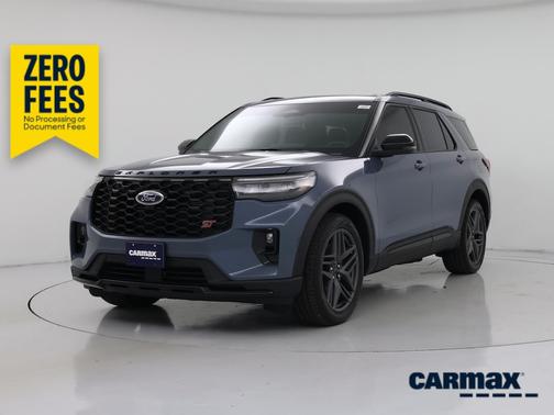 Blue 2025 Ford Explorer ST