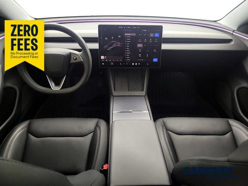 Black 2025 Tesla Model 3 Long Range