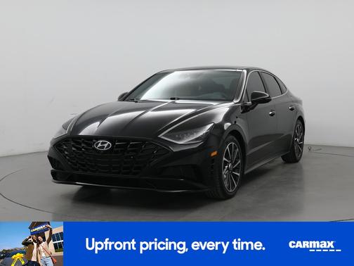 Black 2023 Hyundai SONATA Limited