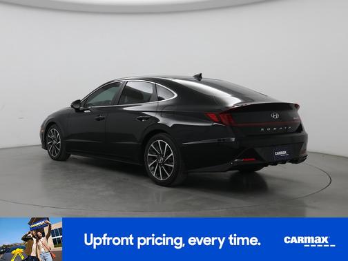 Black 2023 Hyundai SONATA Limited
