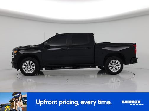 Black 2023 Chevrolet Silverado 1500 Custom