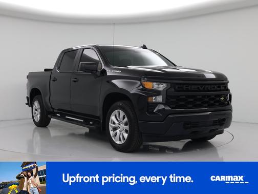 Black 2023 Chevrolet Silverado 1500 Custom
