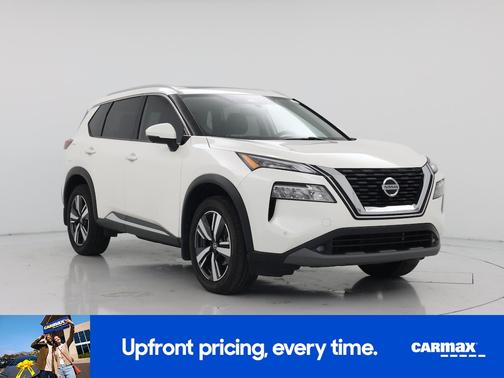 White 2021 Nissan Rogue SL