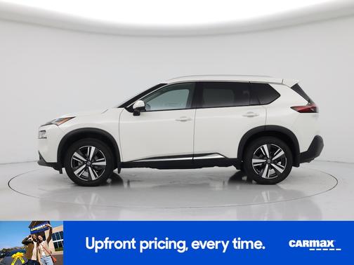 White 2021 Nissan Rogue SL