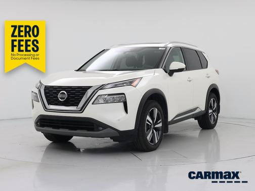 White 2021 Nissan Rogue SL