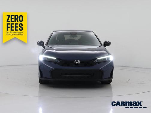 Blue 2025 Honda Civic Sport