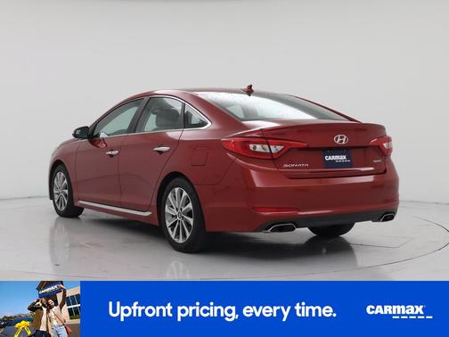 Red 2017 Hyundai SONATA Sport