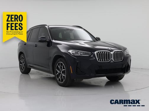 Black 2022 BMW X3 sDrive30i