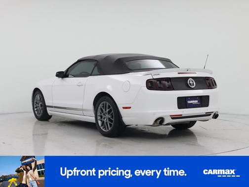 White 2014 Ford Mustang Premium