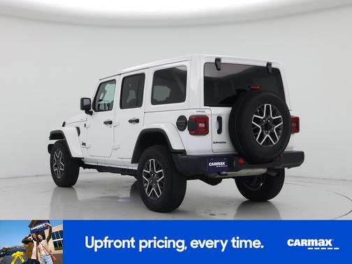 White 2025 Jeep Wrangler Sahara