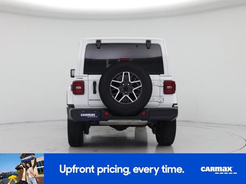 White 2025 Jeep Wrangler Sahara