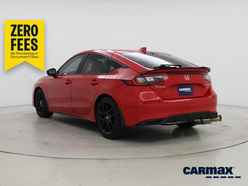 Red 2022 Honda Civic Sport