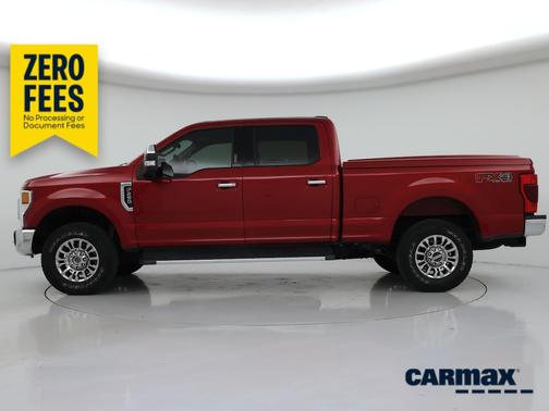 Red 2020 Ford F-250 XLT