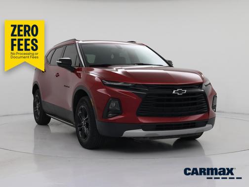 Red 2021 Chevrolet Blazer LT