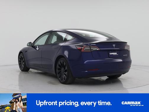 Blue 2023 Tesla Model 3 Performance