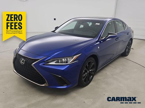 Blue 2023 Lexus ES 350 F-SPORT Handling